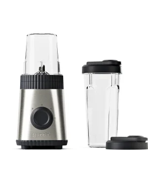 GUZZINI FRULLATORE ON THE GO CON BICCHIERE ACCESSORIO " SOUS CHEF " NERO