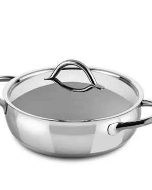 MEPRA 1950 TEGAME 2 MANICI 24 CM + COPERCHIO