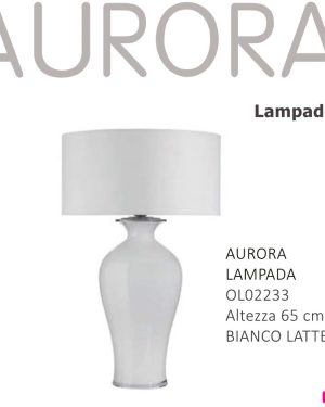 ONLYLUX AURORA LAMPADA OPALE BIANCA