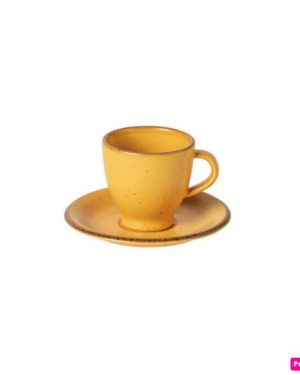 CASAFINA SET 6 TAZZE CAFFE CON PIATTINO POSITANO GEMA