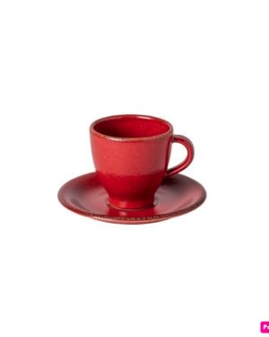 CASAFINA SET 6 TAZZE CAFFE CON PIATTINO POSITANO AMORA