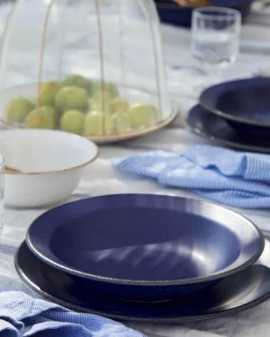CASAFINA SERVIZIO PIATTI 18 PEZZI POSITANO BLUE