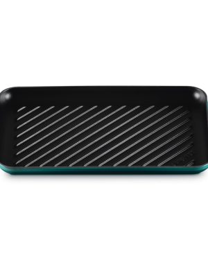 LE CREUSET Grill rettangolare Tradition 32 x 22 cm blue riviera