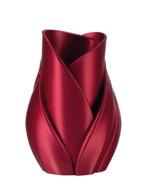 MELAVERDE VASO TULIP BORDEAUX