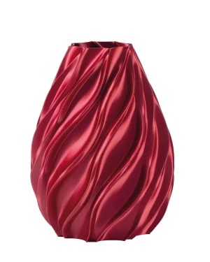 MELAVERDE VASO TWIST BORDEAUX